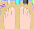 Pedicure manicure