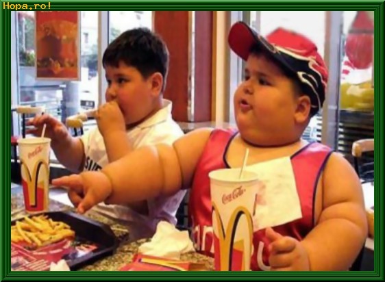 Copii - Effectul Junk Food
