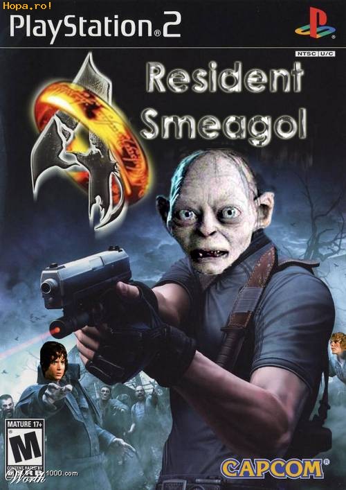 Parodii Jocuri - Resident Smeagol