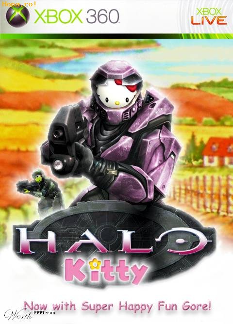 Parodii Jocuri - Halo Kitty