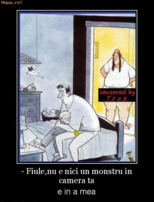 Caricaturi - Monstrul