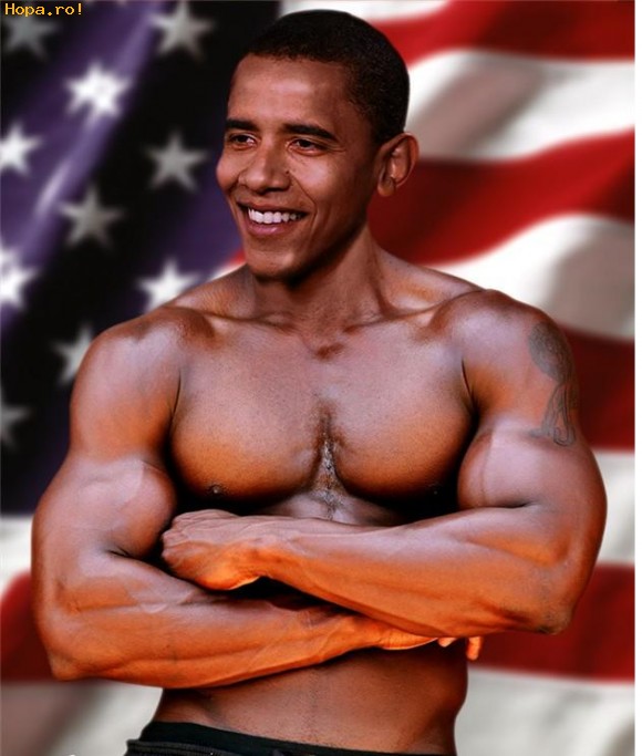 Celebritati - Obama macho