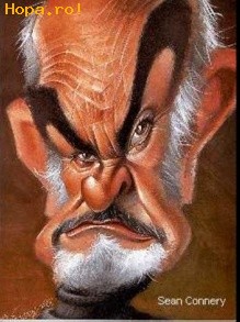 Caricaturi de personaje - Sean Connery