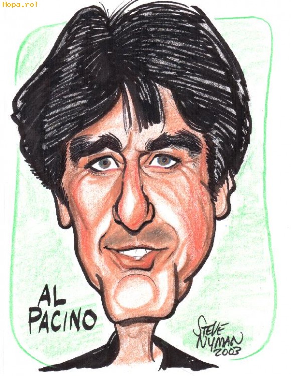 Caricaturi de personaje - Al Pacino