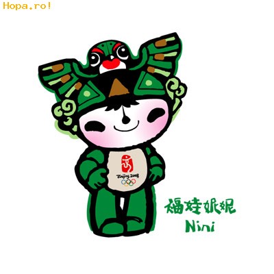 Jocurilor Olimpice de la Beijing - Mascote Beijing 2008 China - Nini