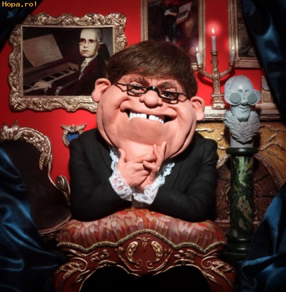 Caricaturi de personaje - Elton John