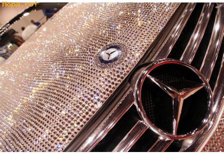 Auto Moto - Mercedes imbracat in diamante 5
