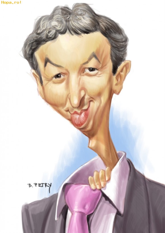 Caricaturi de personaje - Dan Diaconescu