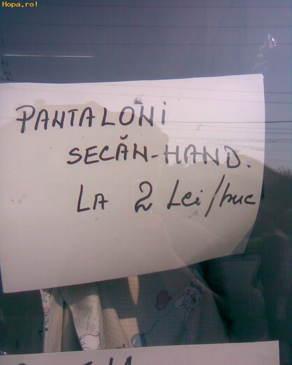 Anunturi - Pantaloni La 2Lei