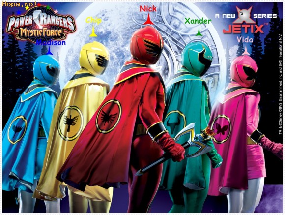 Eroii Power Rangers - Power Ranger Mistyc Force