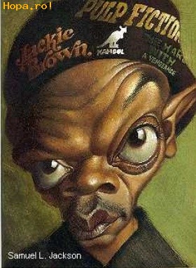 Caricaturi de personaje - Samuel L. jackson