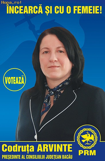 Din Romania - Afisaj Electoral in Bacau