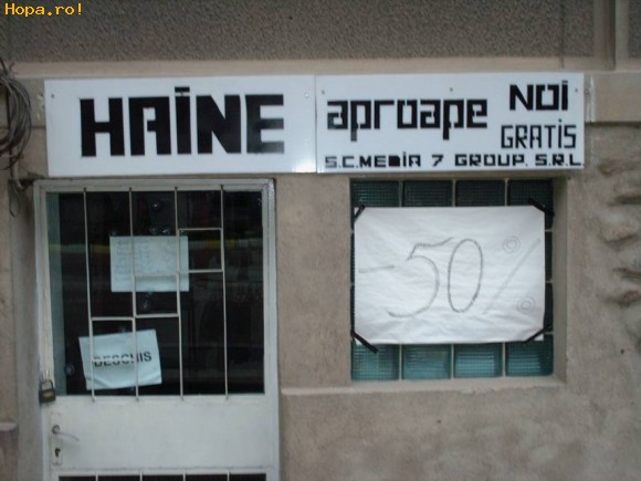 Anunturi - Haine aproape noi