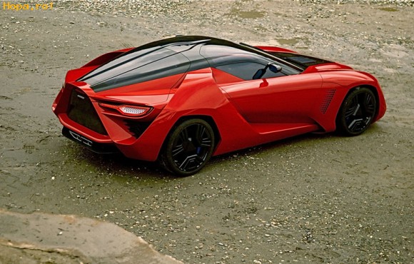 Auto Moto - Bertone Mantide, coupe-ul viitorului