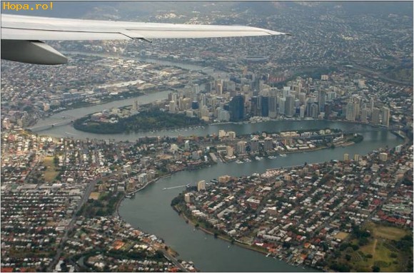 Artistice - Brisbane, Australia - Poza din avion