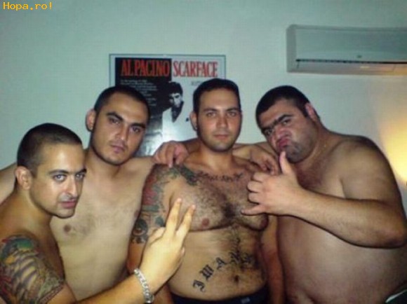 Cocalari - Patru cocalari tatuati