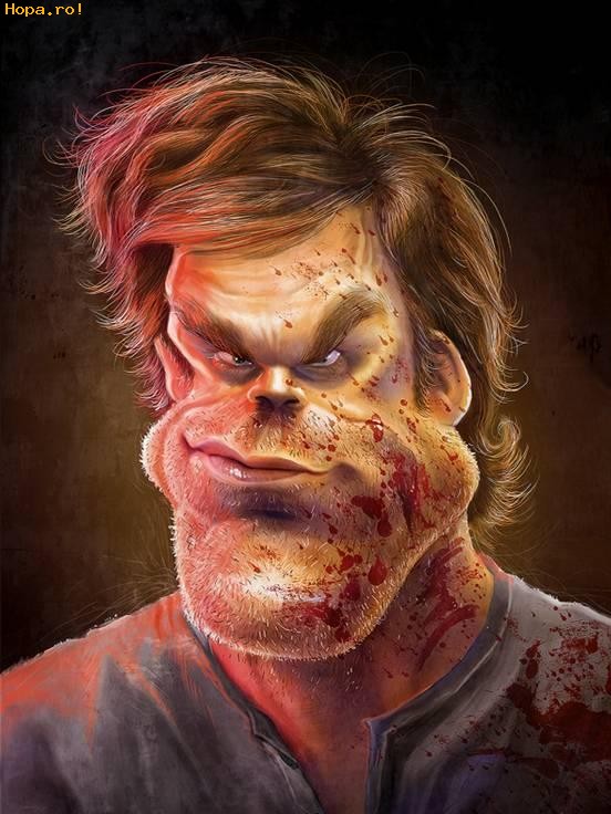 Caricaturi de personaje - Dexter
