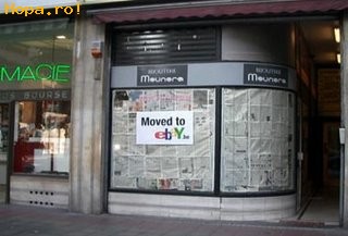 Anunturi - Magazinul a fost  mutat