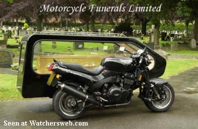 Auto Moto - motocicleta funerara