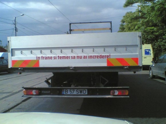 Auto Moto - In ce sa nu aveti incredere