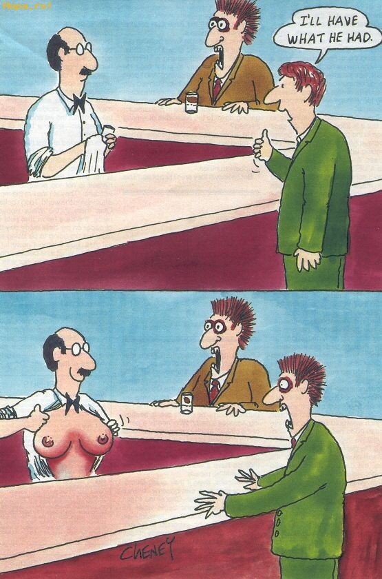 Caricaturi - La bar