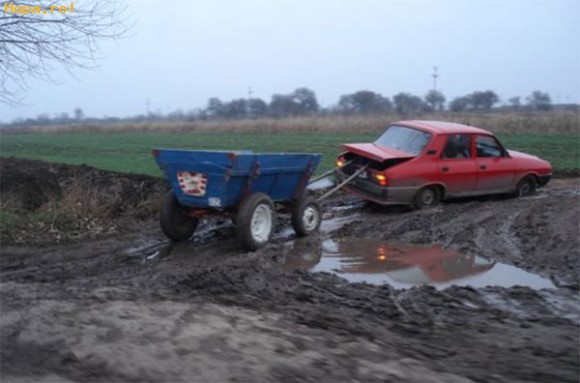 Din Romania - Transportul si drumurile la romani