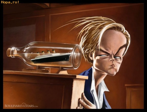 Caricaturi de personaje - Leonardo DiCaprio