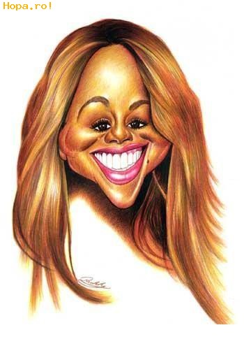 Caricaturi de personaje - Mariah Carrey