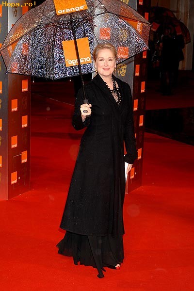 Celebritati - Premiile Bafta 2009 - Meryl Streep