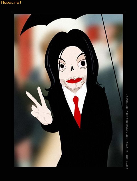 Caricaturi de personaje - Michael Jackson