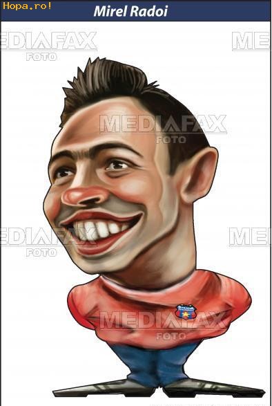 Caricaturi fotbalisti Euro 2008 - Mirel Radoi