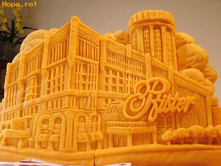 Artistice - Sculptura din cascaval