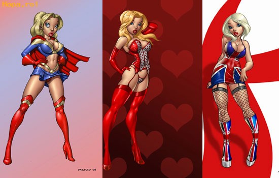 Desene animate - Pinup