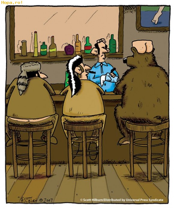 Caricaturi - Razbunarea ursului