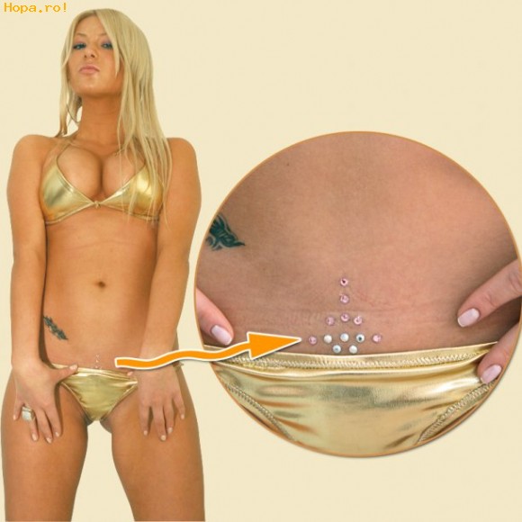 Sexoase - Simona Sensual are un tatuaj de 5000 euro