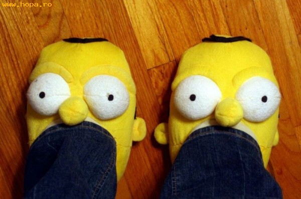 Diverse - Papuci de casa din Familia Simpson