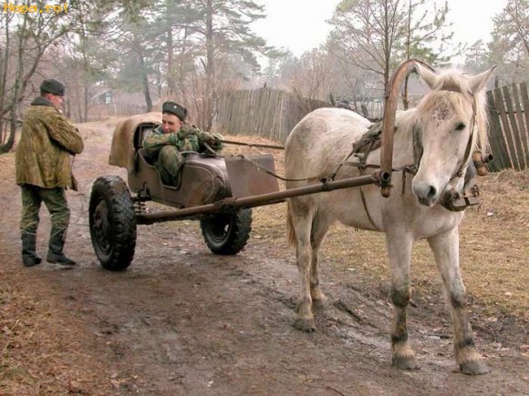 Din Romania - Transport in stil NATO