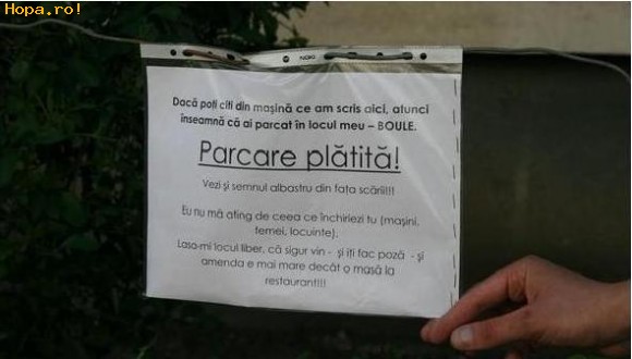 Anunturi - Anunt important