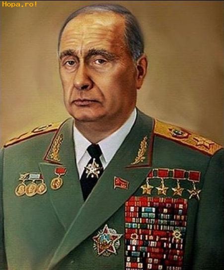 Caricaturi de personaje - Vladimir Putin