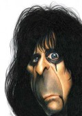 Caricaturi de personaje - Alice Cooper