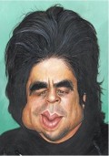 Caricaturi de personaje - Benicio Del Toro