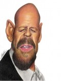 Caricaturi de personaje - Bruce Willis