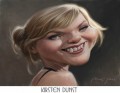 Caricaturi de personaje - Kirsten Dunst