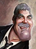 Caricaturi de personaje - George Clooney