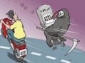 Animale - Motociclistul si moartea