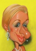 Caricaturi de personaje - Paris Hilton