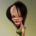 Caricaturi de personaje - Rihanna